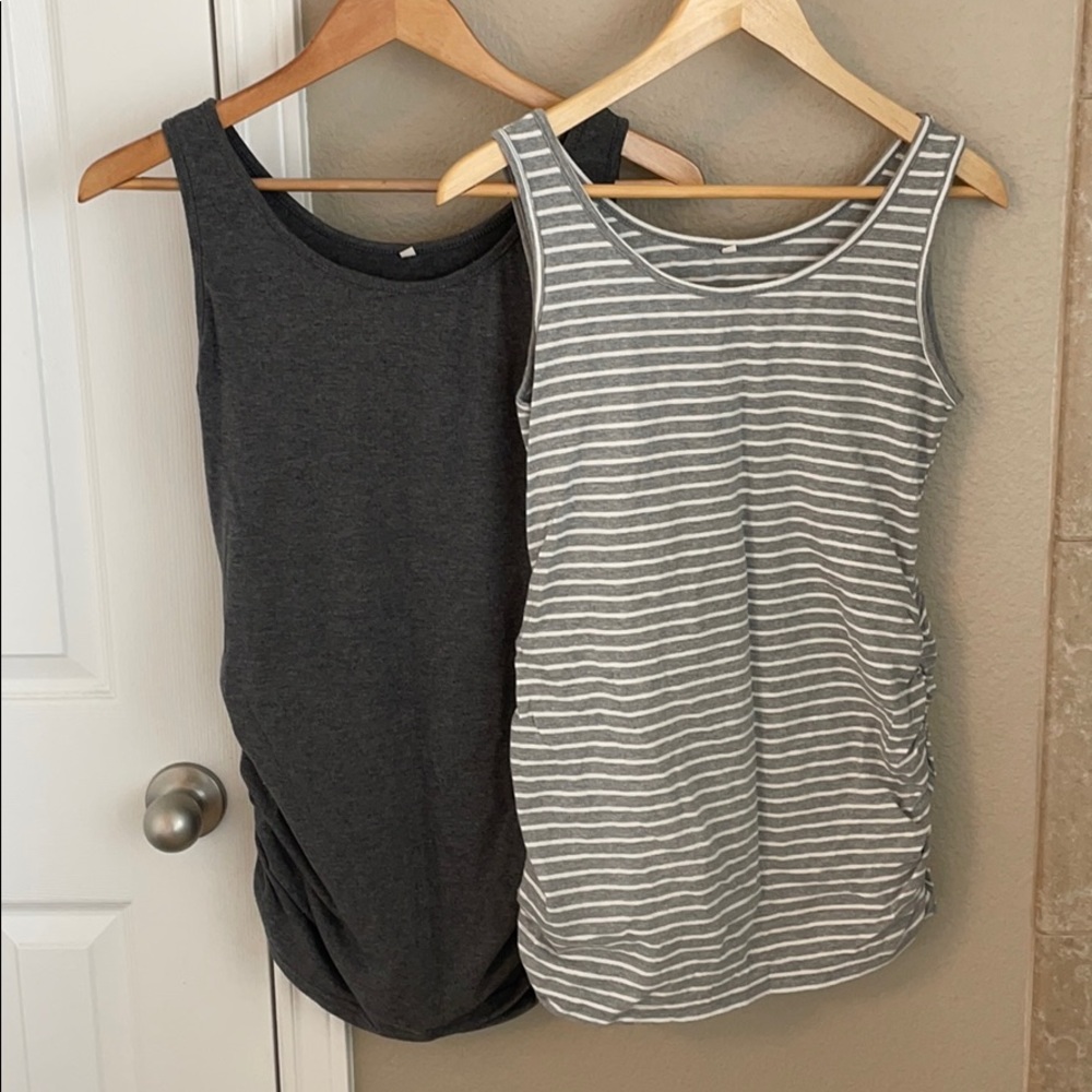 2 pack Maternity tank tops